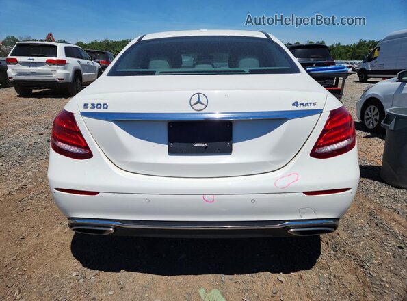 WDDZF4KBXJA391736 2018 MERCEDES-BENZ E White 