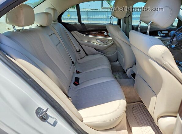 WDDZF4KBXJA391736 2018 MERCEDES-BENZ E White 