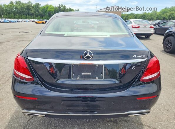 WDDZF4KBXKA551874 2019 MERCEDES-BENZ E Black Widok z tyłu