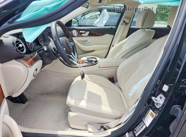 WDDZF4KBXKA551874 2019 MERCEDES-BENZ E Black Widok wnętrza z przodu