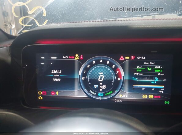 WDDZF6BB0LA717073 2020 MERCEDES-BENZ AMG E 53 Black Vista de los asientos traseros