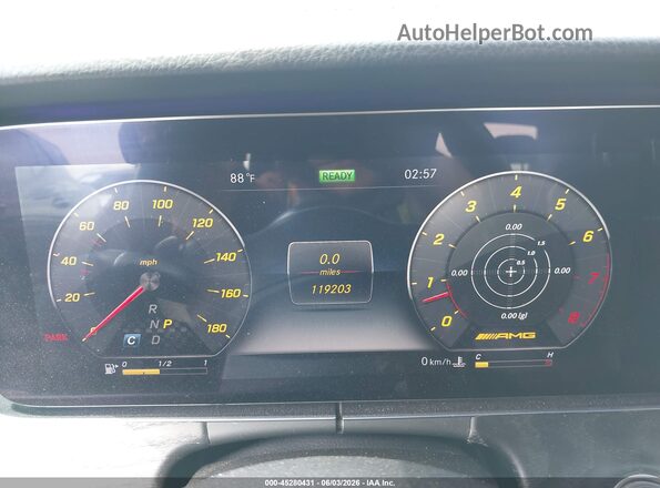 WDDZF6BB8KA579006 2019 MERCEDES-BENZ AMG E 53 Black Вид задніх сидінь