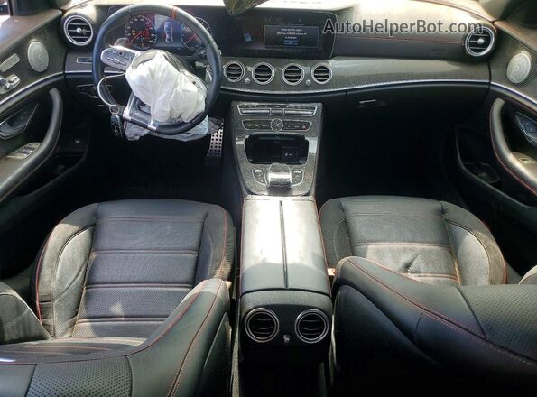 WDDZF6BB8KA643447 2019 MERCEDES-BENZ E Черный Вид панели приборов