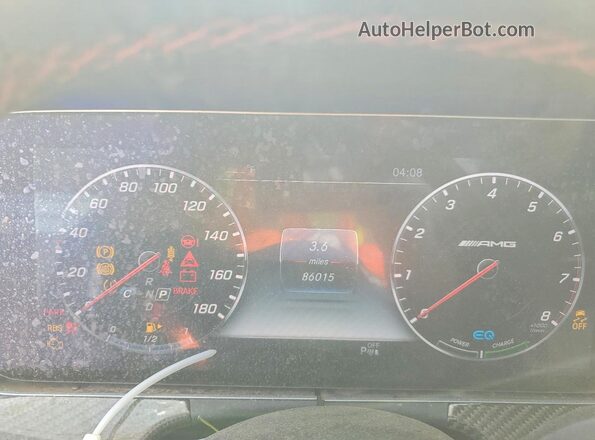 WDDZF6BB8KA643447 2019 MERCEDES-BENZ E Черный Вид щитка приборов