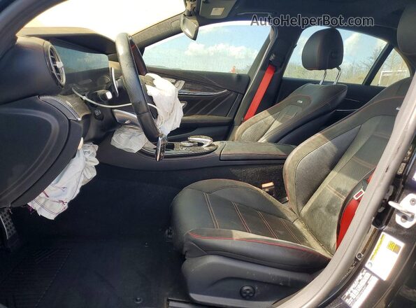 WDDZF6BB8KA643447 2019 MERCEDES-BENZ E Черный Вид салона спереди