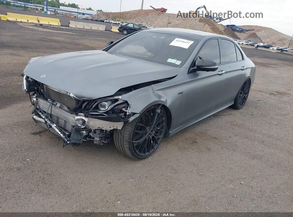 WDDZF6BBXKA641571 2019 MERCEDES-BENZ AMG E 53 Gray Передня ліва чверть