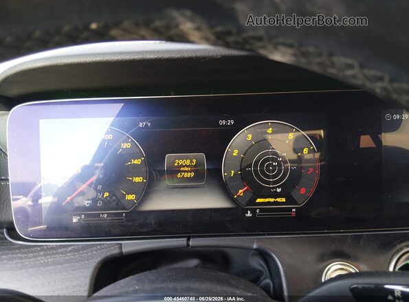 WDDZF6EB0JA482358 2018 MERCEDES-BENZ AMG E 43 Gray უკანა სავარძლების ხედი