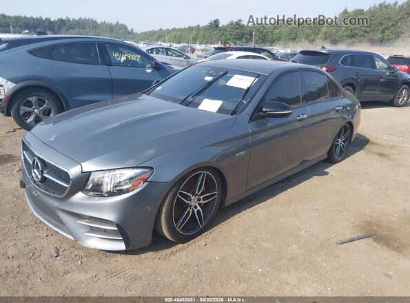 WDDZF6EB2JA313197 2018 MERCEDES-BENZ AMG E 43 Gray Vista tres cuartos delantera izquierda