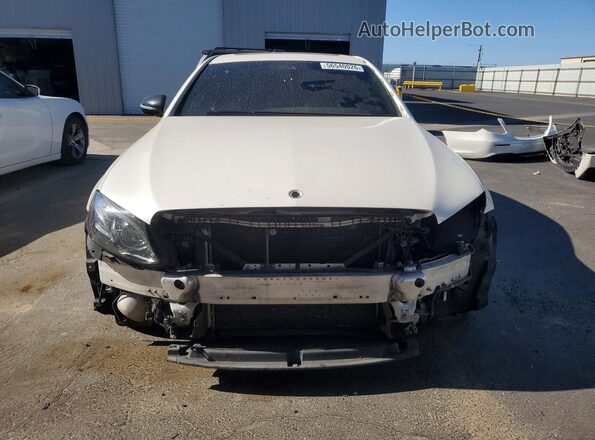WDDZF6EB8JA401137 2018 MERCEDES-BENZ E Белый Вид спереди