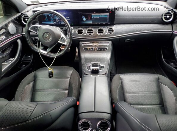 WDDZF6EB9JA482293 2018 MERCEDES-BENZ E Black Widok deski rozdzielczej