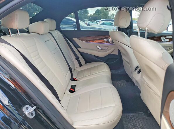 WDDZF6JB1KA525869 2019 MERCEDES-BENZ E Black Widok tylnych siedzeń