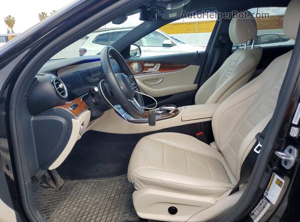 WDDZF6JB1KA525869 2019 MERCEDES-BENZ E Black Widok wnętrza z przodu
