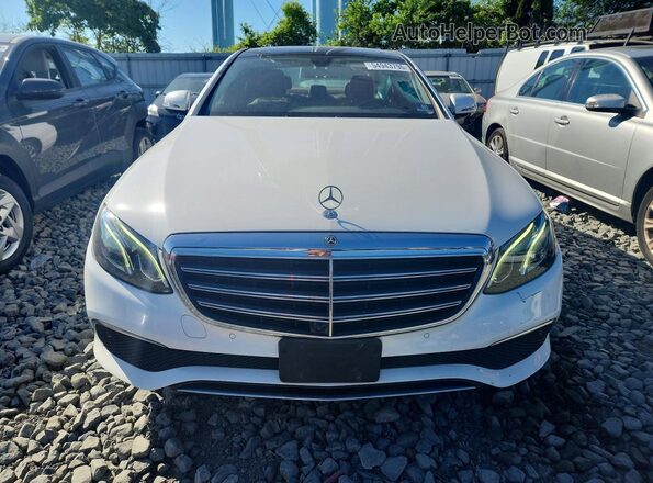 WDDZF6JB4KA514459 2019 MERCEDES-BENZ E White Դիմացի տեսք