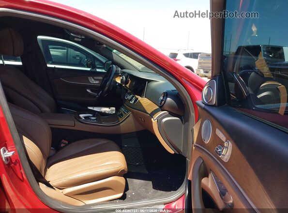 WDDZF6JB4KA596404 2019 MERCEDES-BENZ E-CLASS Maroon Սալոնի դիմացի տեսք