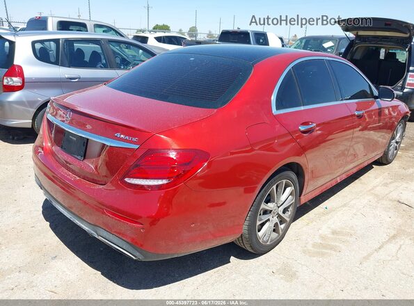 WDDZF6JB4KA596404 2019 MERCEDES-BENZ E-CLASS Maroon Հետևի աջ
