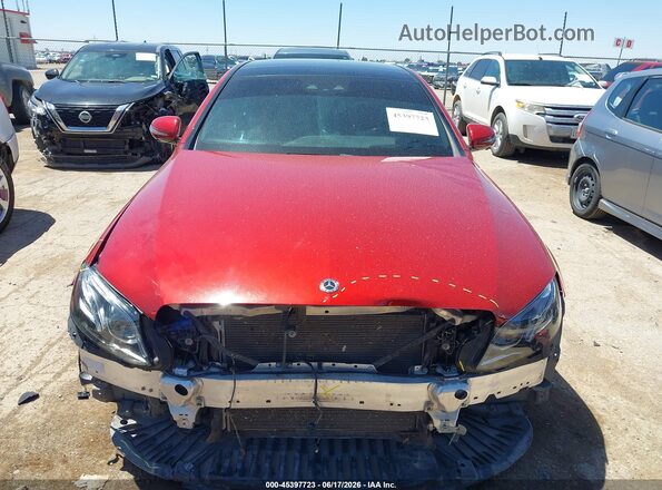 WDDZF6JB4KA596404 2019 MERCEDES-BENZ E-CLASS Maroon Սալոնի հետևի տեսք