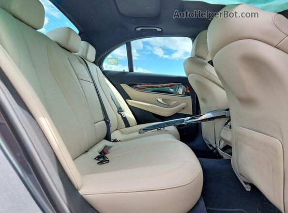 WDDZF6JB5LA745310 2020 MERCEDES-BENZ E Gray Вид задніх сидінь