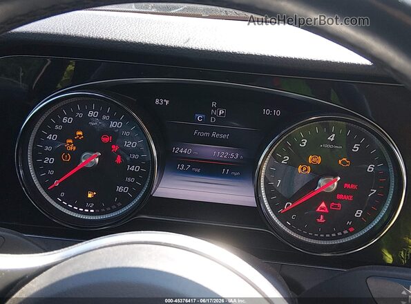 WDDZF6JB7KA566099 2019 MERCEDES-BENZ E-CLASS Black Widok tylnych siedzeń