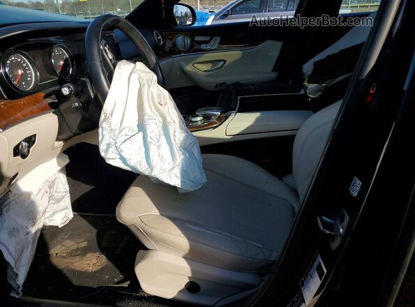 WDDZF6JBXKA493410 2019 MERCEDES-BENZ E Black Widok wnętrza z przodu