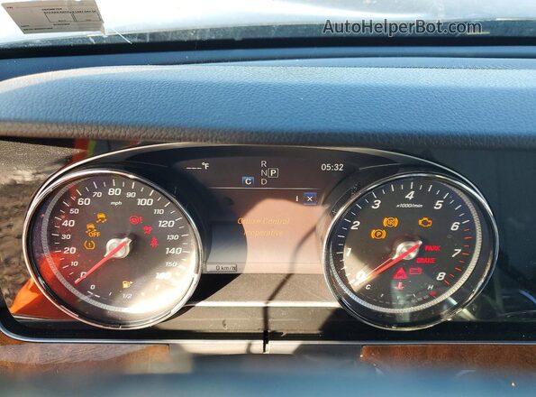 WDDZF6JBXKA493410 2019 MERCEDES-BENZ E Black Widok zestawu wskaźników