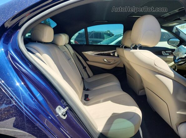 WDDZF8DB2LA711817 2020 MERCEDES-BENZ E Blue Հետևի նստատեղերի տեսք