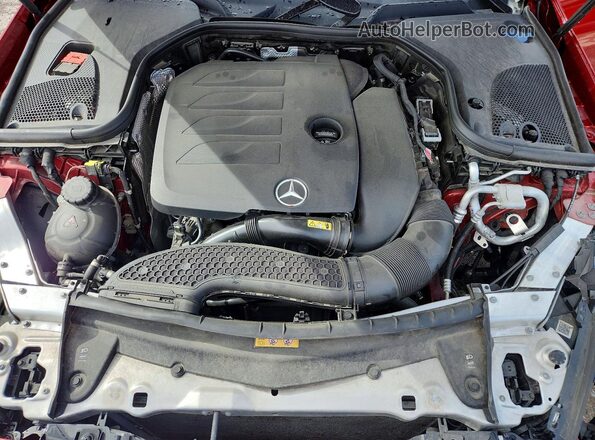 WDDZF8EB1LA742622 2020 MERCEDES-BENZ E Red Սալոնի հետևի տեսք
