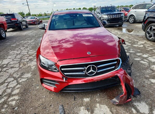 WDDZF8EB1LA742622 2020 MERCEDES-BENZ E Red Դիմացի տեսք