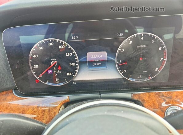 WDDZF8EB1LA742622 2020 MERCEDES-BENZ E Red Սարքավորումների վահանակի տեսք