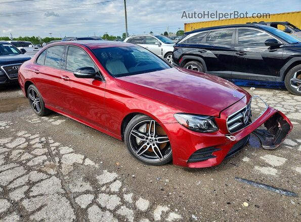 WDDZF8EB1LA742622 2020 MERCEDES-BENZ E Red Առջևի աջ