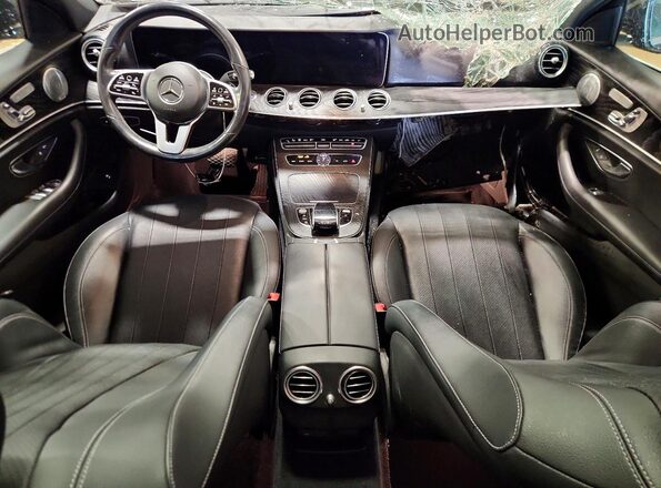 WDDZF8EB6LA751042 2020 MERCEDES-BENZ E Black Dashboard view