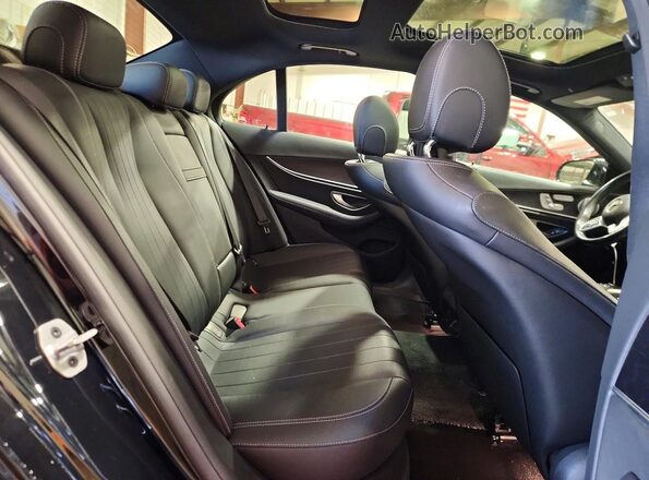 WDDZF8EB6LA751042 2020 MERCEDES-BENZ E Black Rear seats view