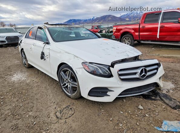 WDDZF8EB8LA720939 2020 MERCEDES-BENZ E Белый Передняя правая четверть