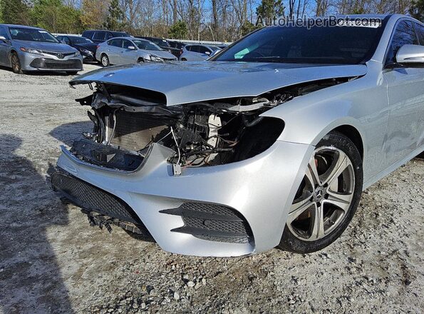 WDDZF8EB9LA705687 2020 MERCEDES-BENZ E Silver 