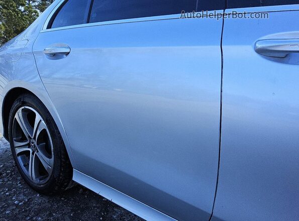 WDDZF8EB9LA705687 2020 MERCEDES-BENZ E Silver 