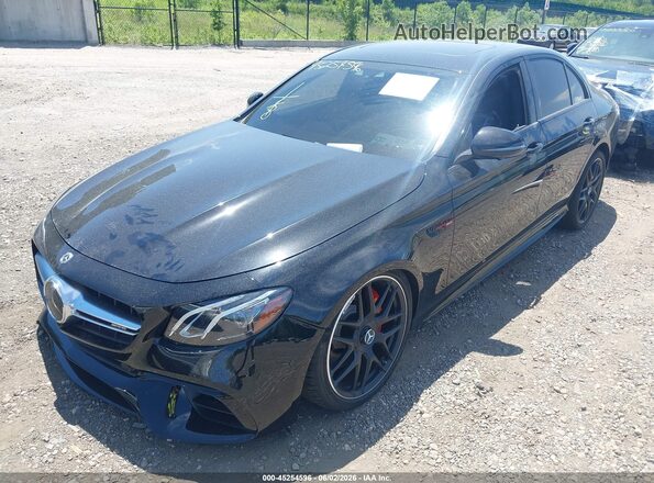 WDDZF8KB0JA388044 2018 MERCEDES-BENZ AMG E 63 Black Vista tres cuartos delantera izquierda