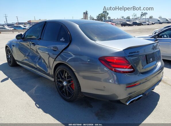 WDDZF8KB1JA350855 2018 MERCEDES-BENZ AMG E 63 Gray Հետևի ձախ