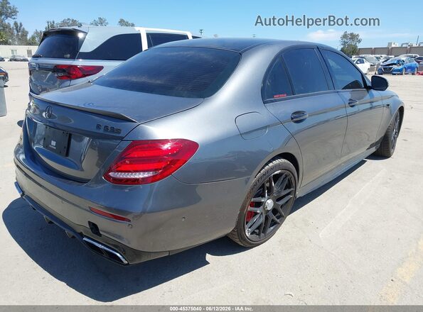 WDDZF8KB1JA350855 2018 MERCEDES-BENZ AMG E 63 Gray Հետևի աջ