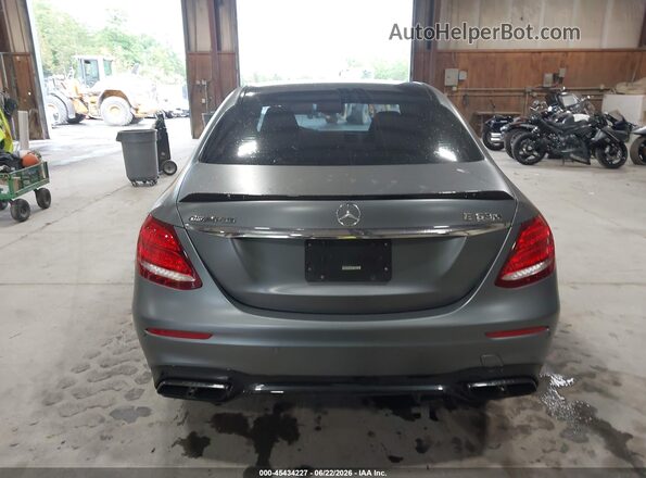 WDDZF8KB1JA377067 2018 MERCEDES-BENZ AMG E 63 Gray 
