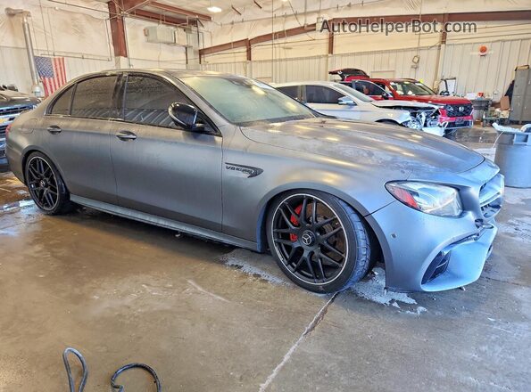 WDDZF8KB1LA704358 2020 MERCEDES-BENZ E Gray Передня права чверть