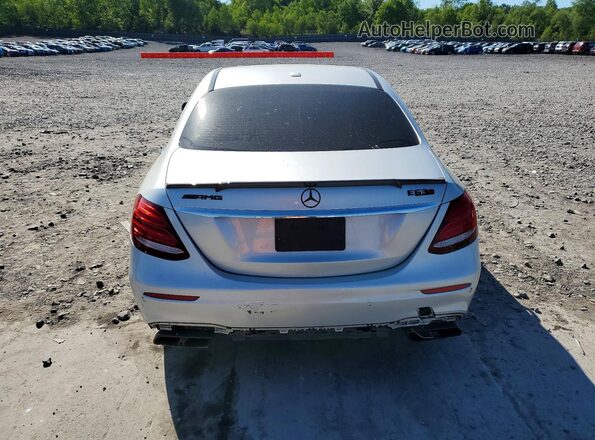 WDDZF8KB2JA431086 2018 MERCEDES-BENZ E Silver Widok z tyłu