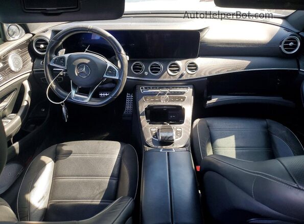 WDDZF8KB2JA431086 2018 MERCEDES-BENZ E Silver Widok deski rozdzielczej