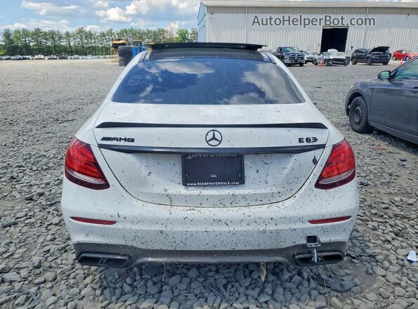 WDDZF8KB4KA529831 2019 MERCEDES-BENZ E White Widok z tyłu