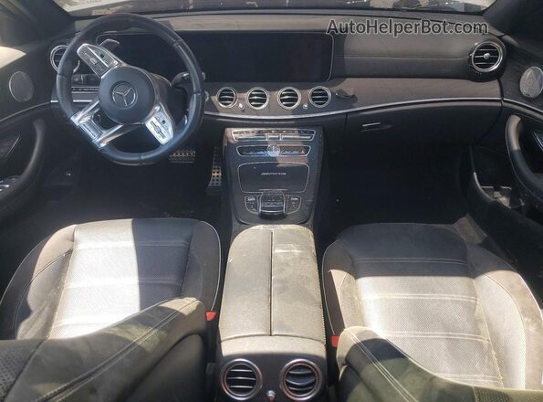 WDDZF8KB4KA529831 2019 MERCEDES-BENZ E White Widok deski rozdzielczej