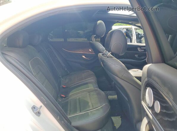 WDDZF8KB4KA529831 2019 MERCEDES-BENZ E White Widok tylnych siedzeń