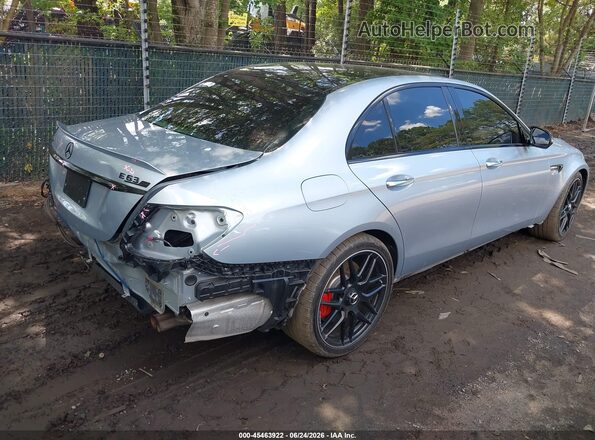 WDDZF8KB7JA384511 2018 MERCEDES-BENZ AMG E 63 Light Blue Задняя правая четверть