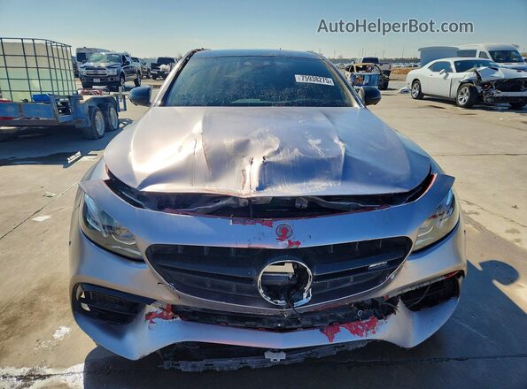 WDDZF8KB7KA510786 2019 MERCEDES-BENZ E Gray Front view