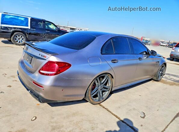 WDDZF8KB7KA510786 2019 MERCEDES-BENZ E Gray Rear right