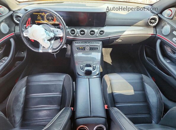 WDDZF8KB7KA510786 2019 MERCEDES-BENZ E Gray Dashboard view