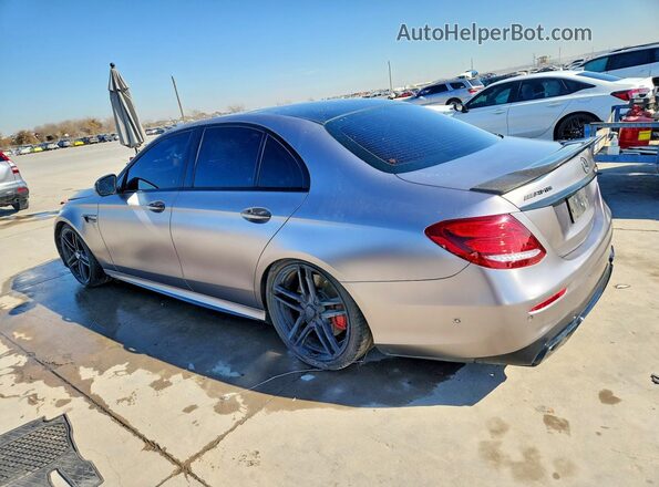 WDDZF8KB7KA510786 2019 MERCEDES-BENZ E Gray Rear left