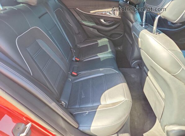 WDDZF8KB7KA510786 2019 MERCEDES-BENZ E Gray Rear seats view